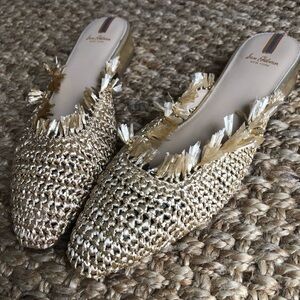 New: Sam Edelman Reeta Mule. Gold. Size 9